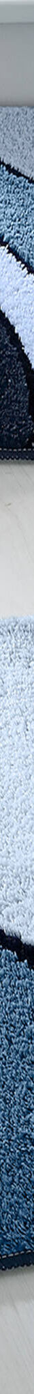 Tapis de bain motif végétal (bleu) Tapis de bain motif végétal (bleu)